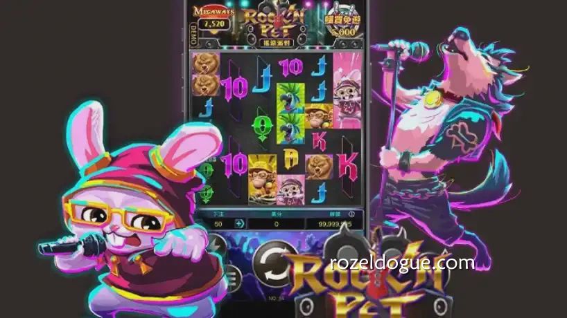 九游体育：《摇滚派对》老虎机游戏怎么玩？奖金倍数最高50000倍