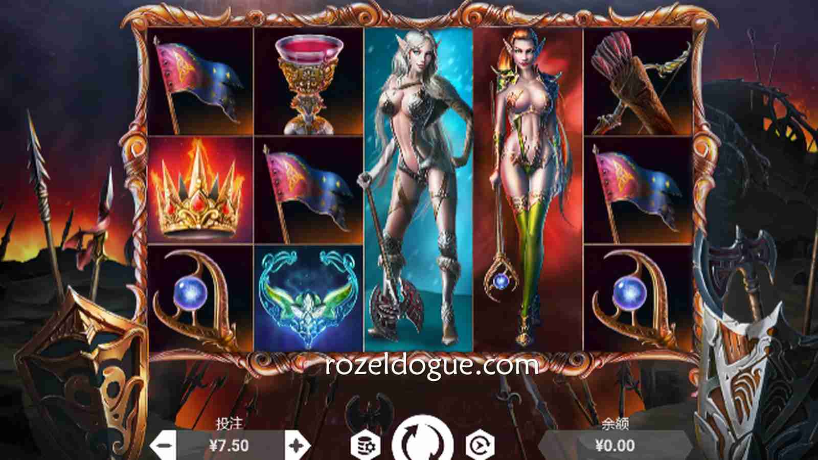 九游电子《精灵公主》游戏,有机会获得万倍的“超级大奖