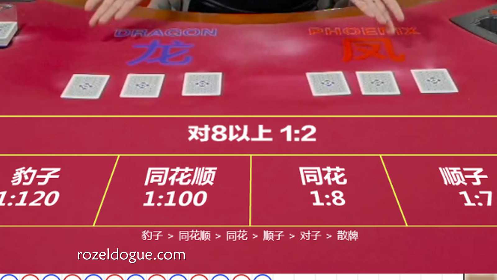 炸金花游戏投注界面主要以龙凤投注为主|九游体育