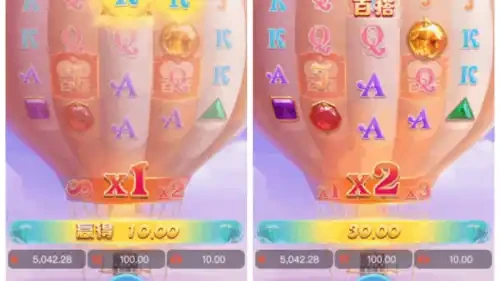 宝石热气球游戏界面-九游体育